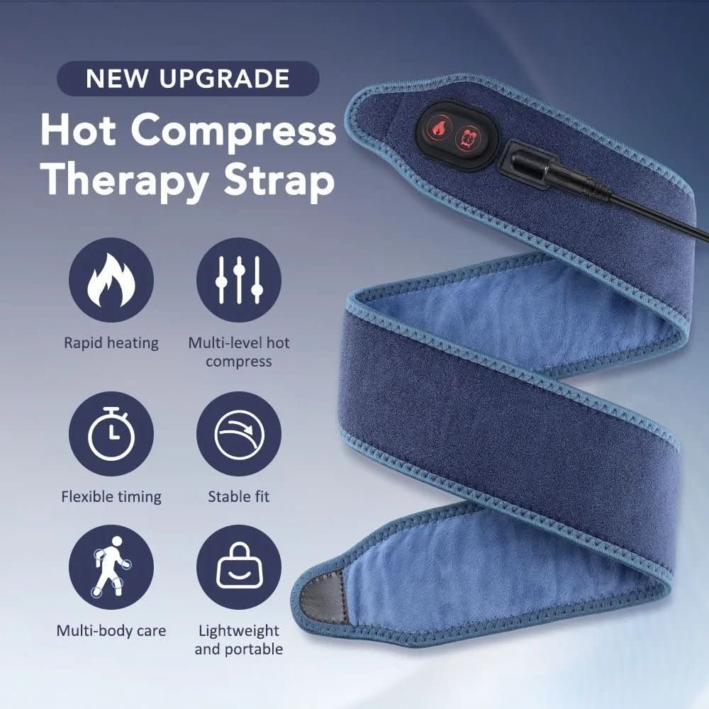 Flexible heating pad for targeted pain relief