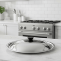 Stainless Steel Lid for Versatile Kitchen Use and Perfect Cooking