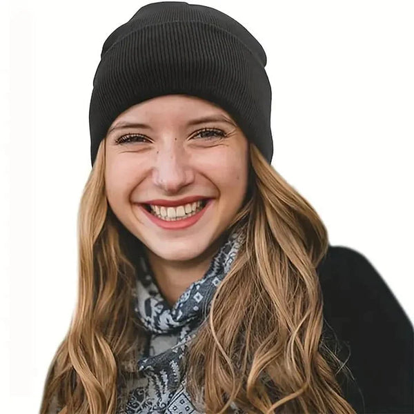 Noor Silk Winter Hat – Wool & Silk – Anti-Frizz Hair Protection