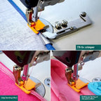 Adjustable Teflon Hemming Foot for Home Sewing Machines