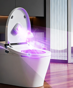 Rechargeable Attachable Ultraviolet LED Disinfection Lamp, with Auto-On/Off Design, for Home, Toilet & More