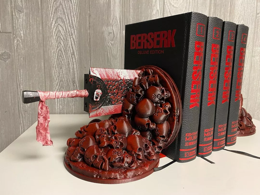 Berserk Bookends - Dragonslayer,Gift for she|him
