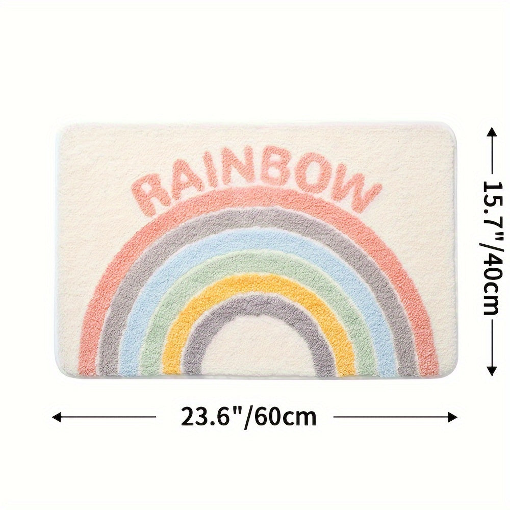 Soft and Non-Slip Bath Mat with High Absorbency