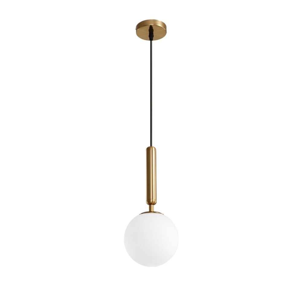 Modern lamp with a soft, white light