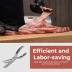 Rib Membrane Remover Tool | Stainless Steel | Ergonomic Handle | Easy Meat Prep