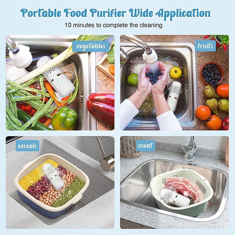PureZest – Instantly removes 99% of bacteria and pesticides from food