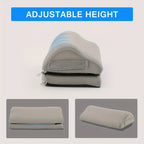 Ergonomic Footrest with Memory Foam – Adjustable & Non-Slip