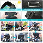 Waterproof Phone Holder for Bicycle and Motorcycle – 360° Rotatable and Suitable for 4.5–6.4 Inches