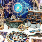 Mystic Tarot Secrets DIY Book Nook Kit（Dust cover included）