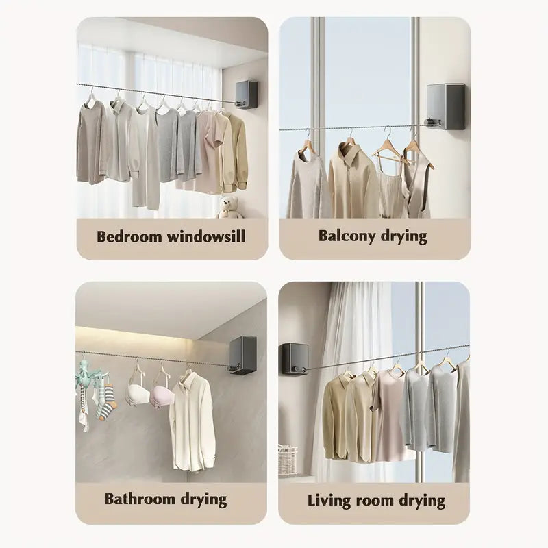 Practical Retractable Clothesline