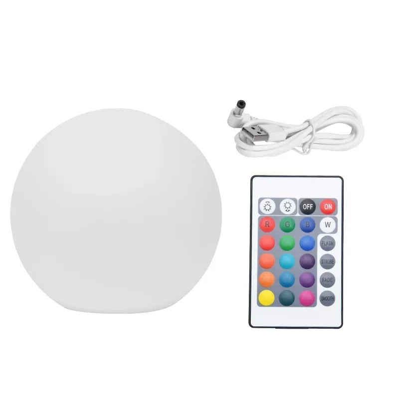 Waterproof Solar-Garden Ball Lamps – RGB LED Lighting for Outdoors