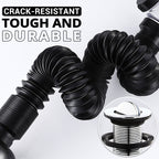 Telescopic drain pipe against odor