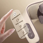 Massage devices for neck and shoulder with heat