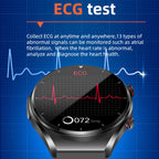 One-Click Blood Sugar|Blood Glucose Blood Pressure ECG|ECG HRV Heart Rate Monitor Health Smart Watch