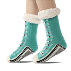 Ultra-thick Cashmere Slippers Socks S