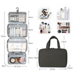 Waterproof cultural bag travel bag with hooks for hanging