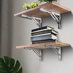 Foldable bracket | 2 sets thick stainless steel folding table bracket