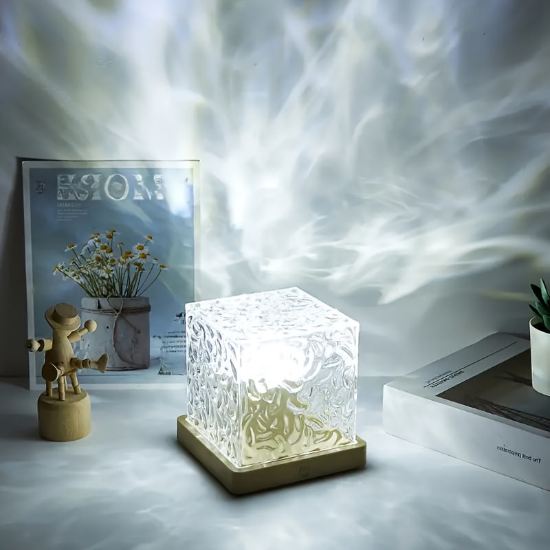 LumiGlow – Modern USB Nightlight with Touch Control