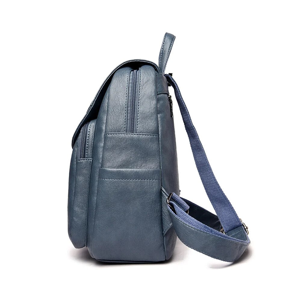 Leather Backpack for Women