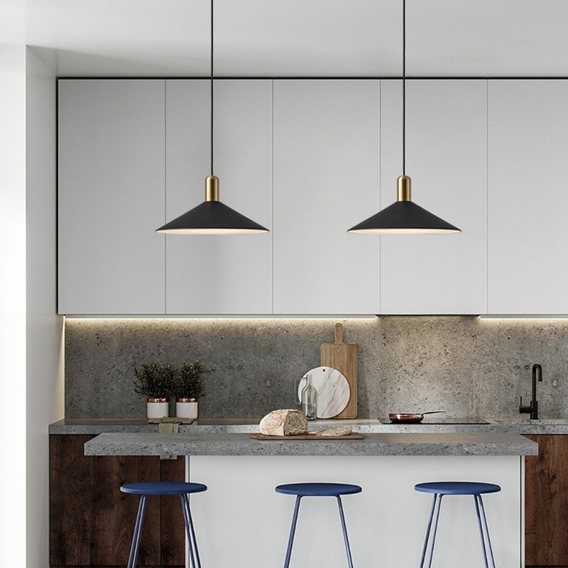 Simple Modern Conical LED Pendant Light