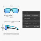 Polarized Sports Sunglasses for Men - VisionX Pro