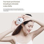 Luxurious red light scalp massage for hair growth & relaxation