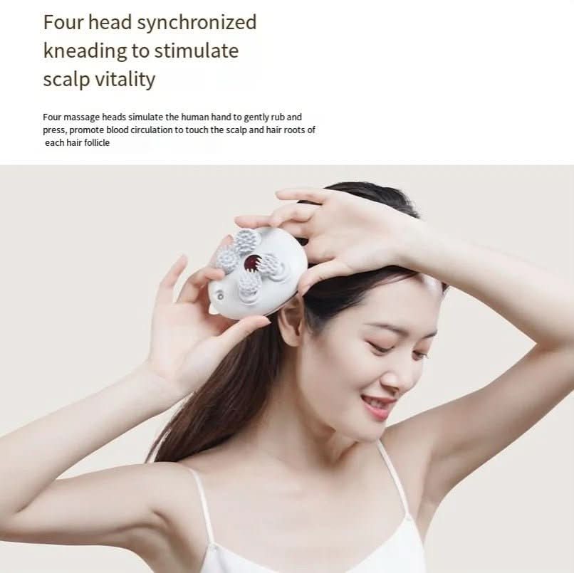 Luxurious red light scalp massage for hair growth & relaxation