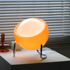 Bauhaus table lamp made of glass in retro style | LED table lamp