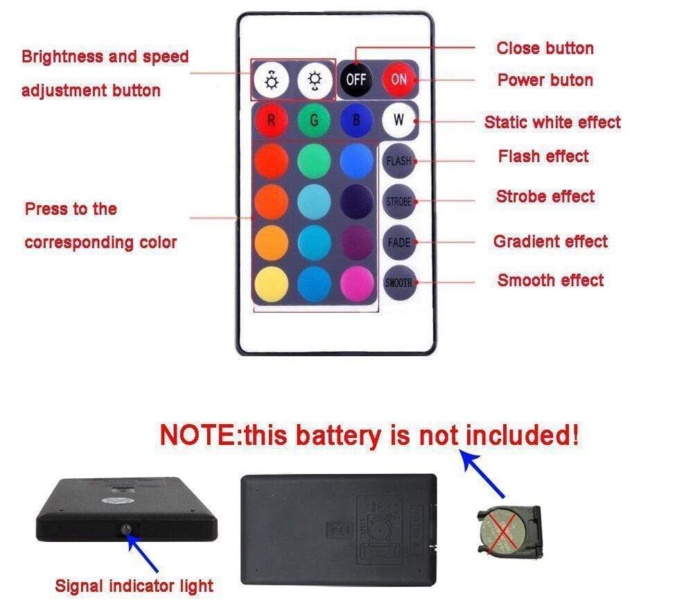Multi-color LED Light Strip