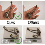 High-quality dress hook made of brass – classic style – various colors – high quality – 1 piece