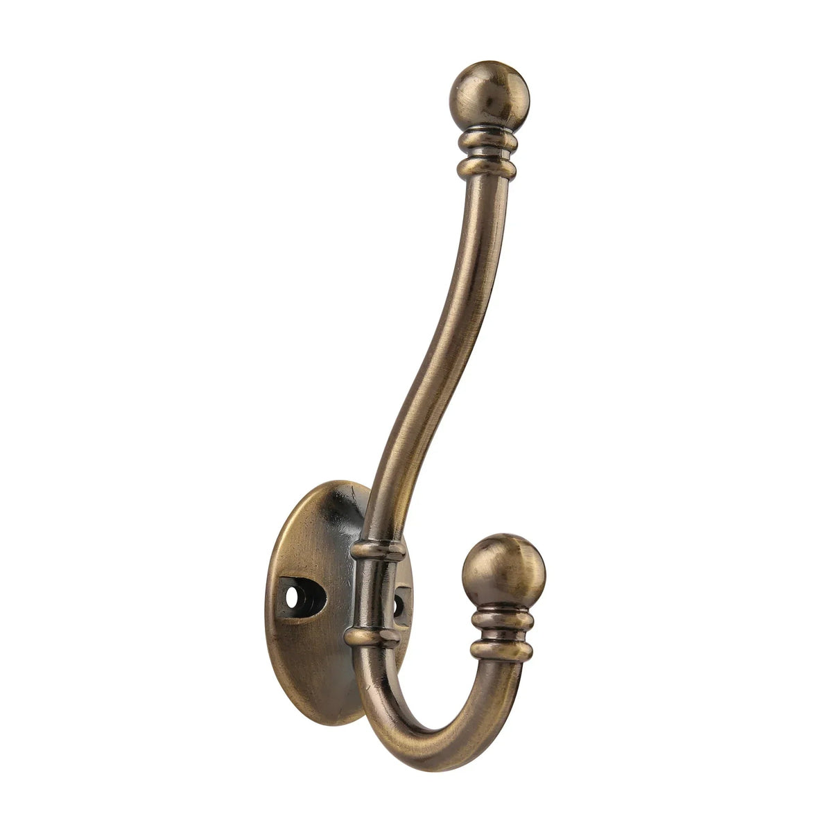 High-quality dress hook made of brass – classic style – various colors – high quality – 1 piece