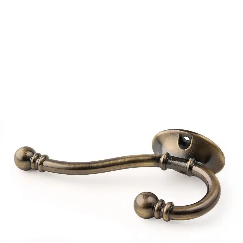 High-quality dress hook made of brass – classic style – various colors – high quality – 1 piece