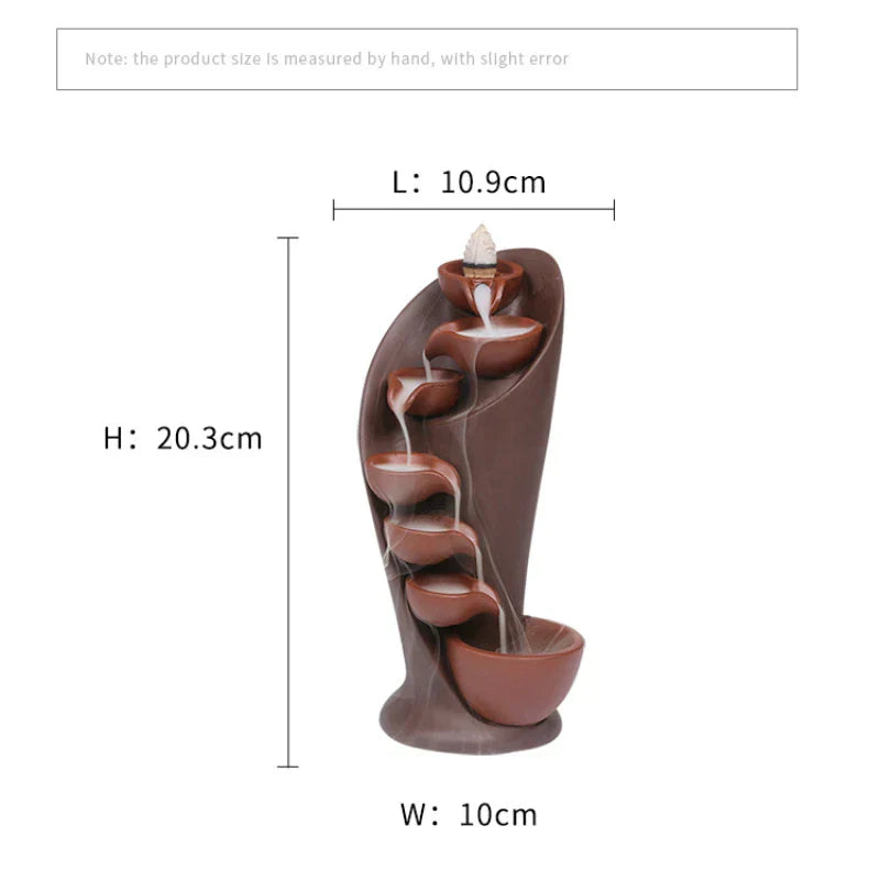 Backflow Incense Waterfall