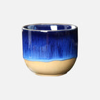 Handmade Ceramic Mug – Blue-Glazed Tea Bowl