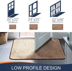 Magic absorbing dust control mat