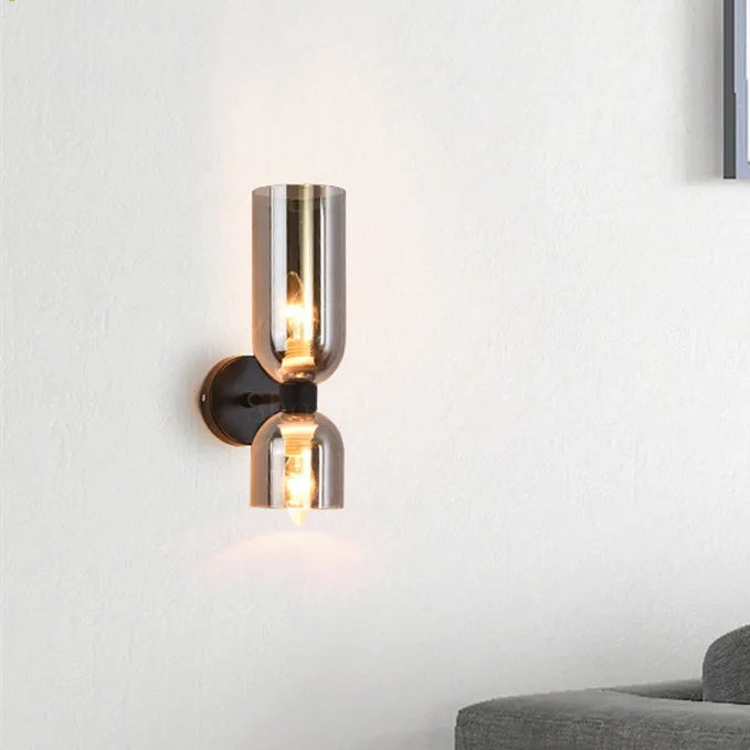 Glass Wall Lamp with LED Technology Combination of Elegance and Functionality
