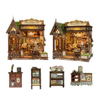 Floral Mark Café DIY Book Nook Kit
