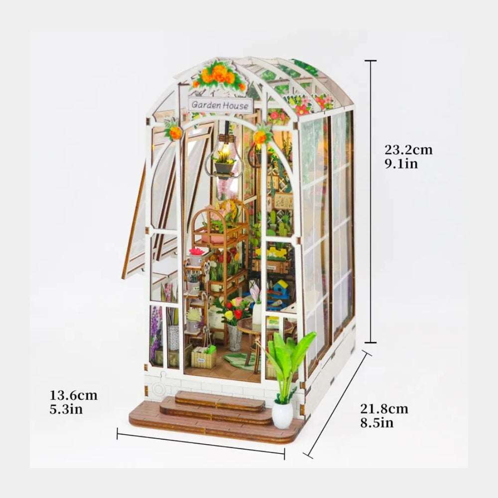 Garden House DIY Book Nook Kit