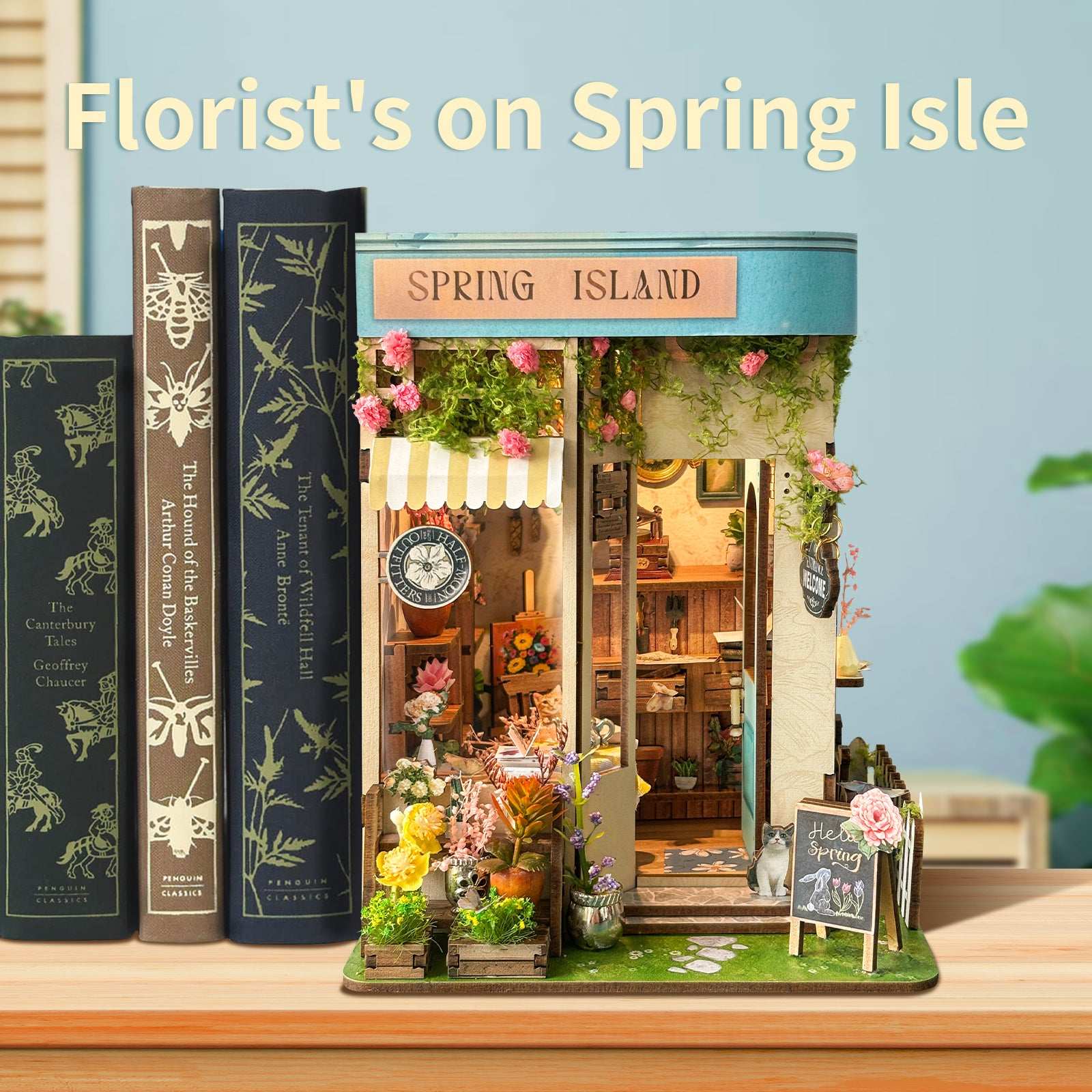 Spring Island DIY Book Nook Kit