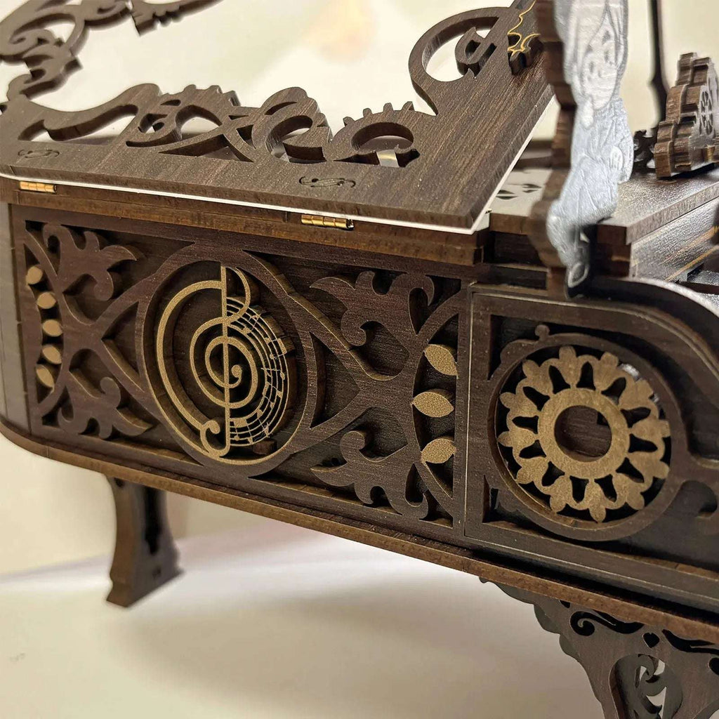 3D Piano DIY Wooden Mechanical Puzzles