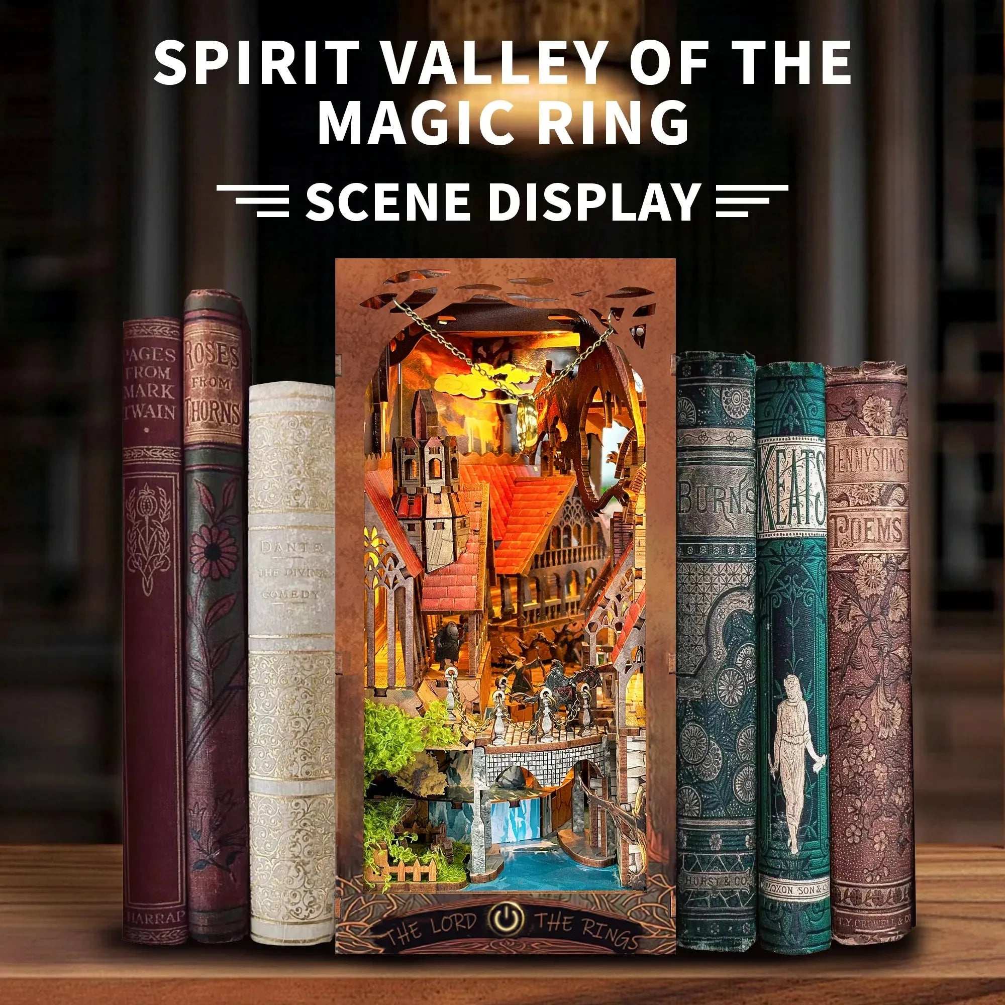 Spirit Valley of the Magic Ring DIY Book Nook Kit