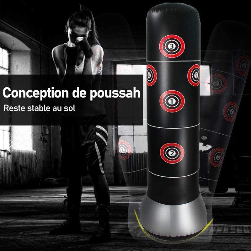 Inflatable boxing column