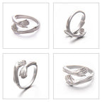 2021 New Pair Hugging Ring