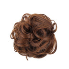 Bun Clipping Flower Buds Wig