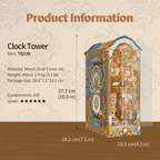 Clock Tower DIY Book Nook Kit