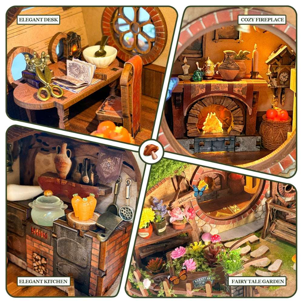 The Magic Ring House DIY Mini House Kit l DIY Miniature Kit