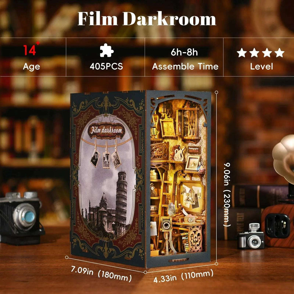 Film Darkroom DIY Book Nook Kit