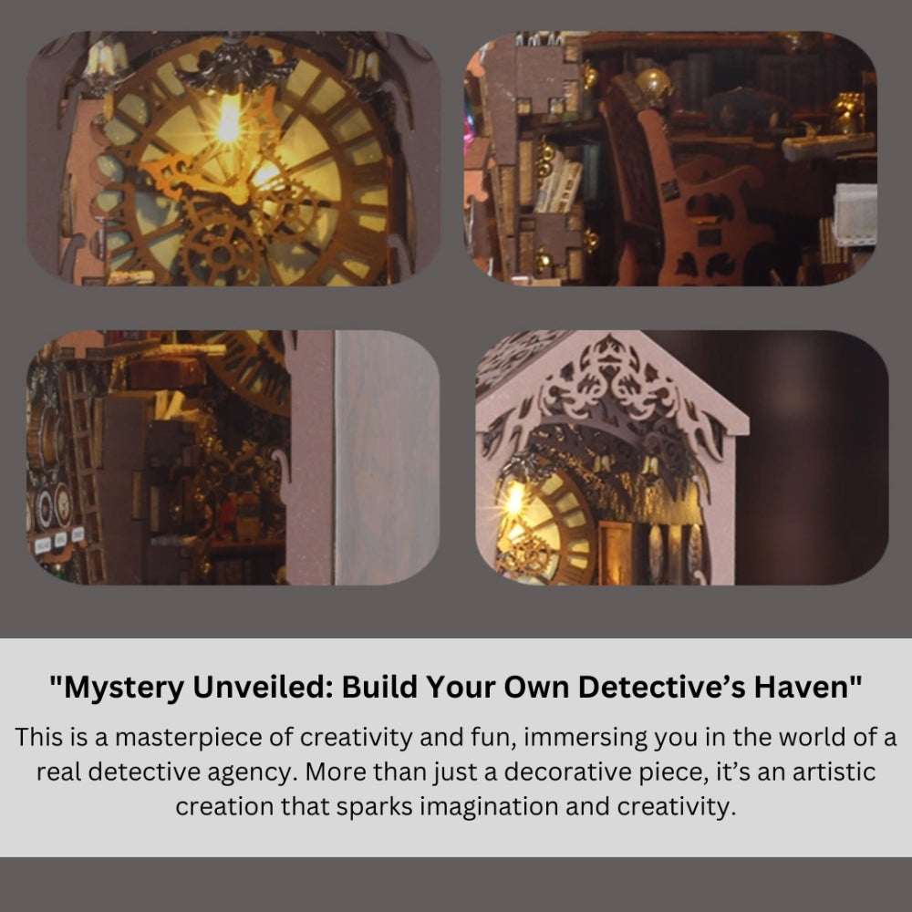 Investigation Bureau DIY Book Nook Kit