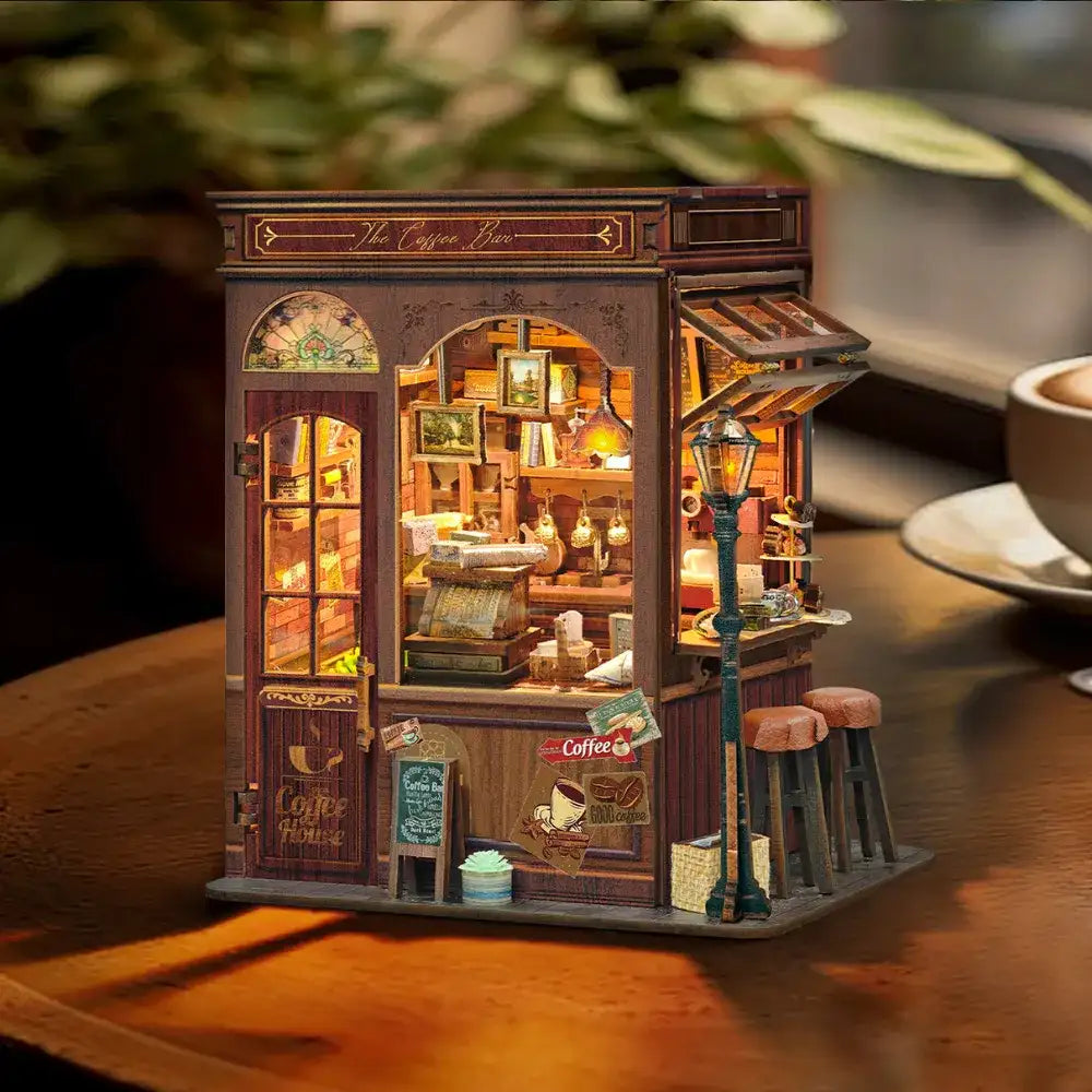 Morning Mist Café DIY Book Nook Kit