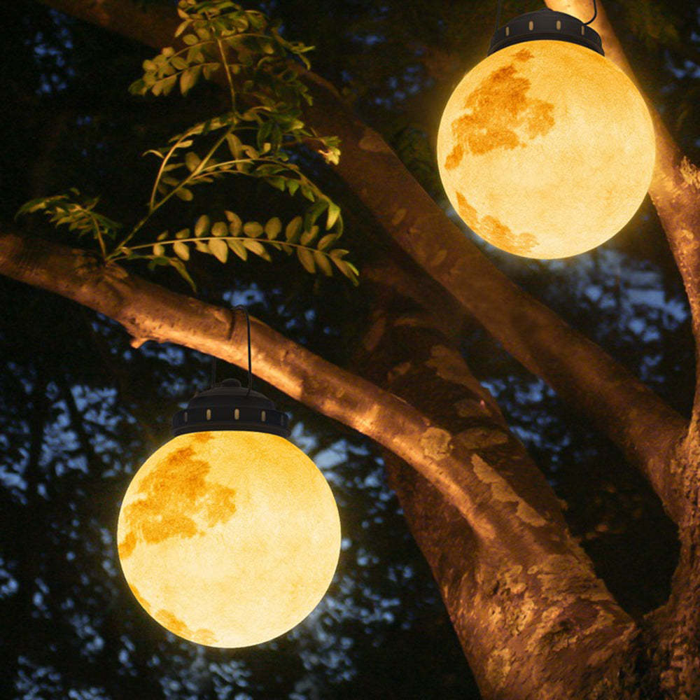 Modern LED Outdoor Lamp made of Metal and Resin – Solar-Powered Outdoor Light